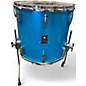 Used 1980s Premier 4 Piece Crown Chromatic Blue Drum Kit