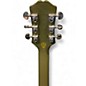 Used Epiphone SHINICHI UBUKATA ES355 OLIVE GREEN Hollow Body Electric Guitar