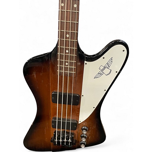 Used 2018 Gibson Thunderbird 2 Color Sunburst Electric Bass Guitar