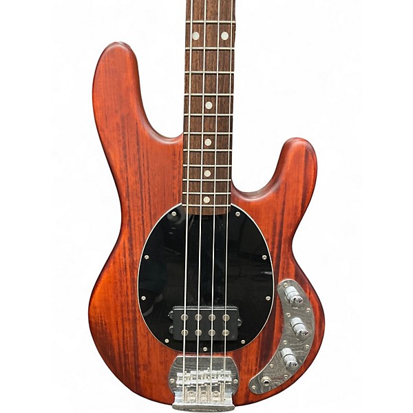 Used Sterling by Music Man Sub 4 Brown Electric Bass Guitar