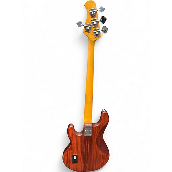 Used Sterling by Music Man Sub 4 Brown Electric Bass Guitar