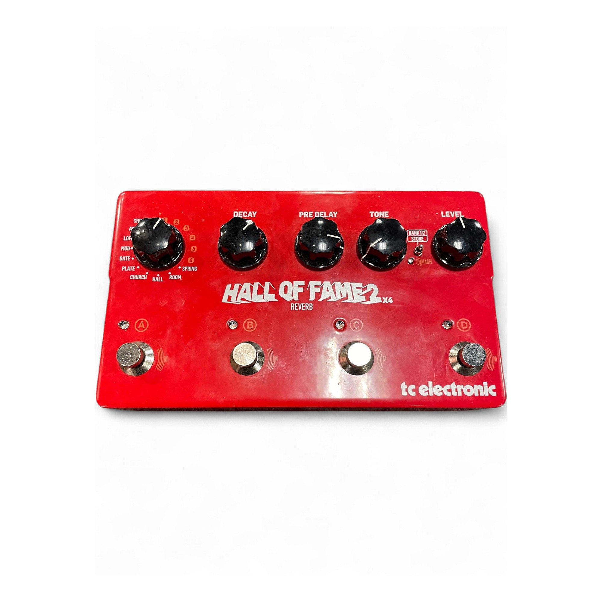 Used TC Electronic Hall Of Fame 2X4 Reverb Effect Pedal | Guitar