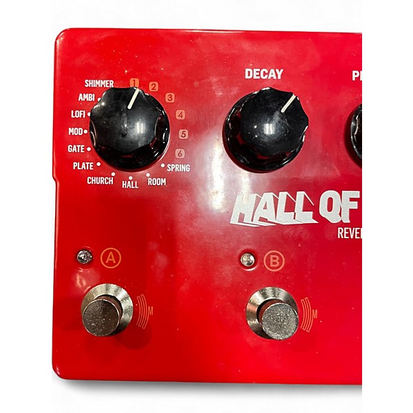 Used TC Electronic Hall Of Fame 2X4 Reverb Effect Pedal