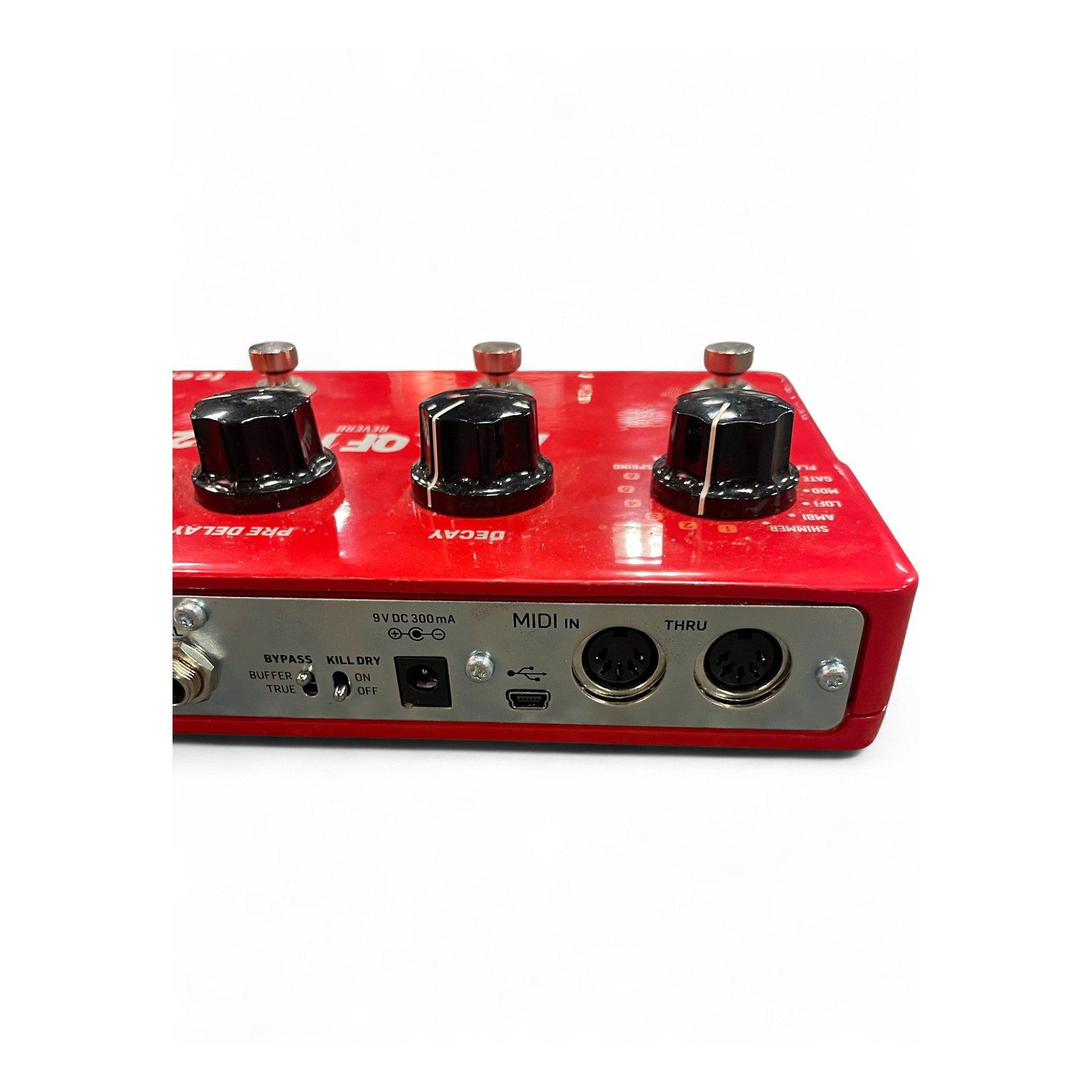 Used TC Electronic Hall Of Fame 2X4 Reverb Effect Pedal | Guitar