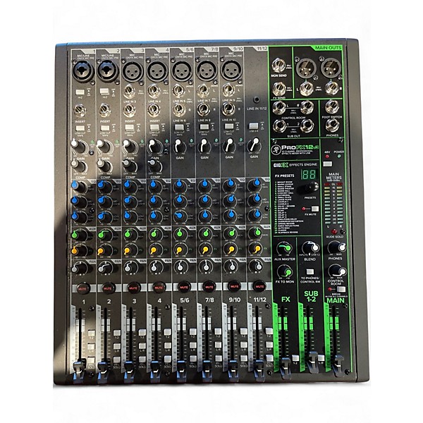 Used Mackie PRO FX 12V3 Unpowered Mixer