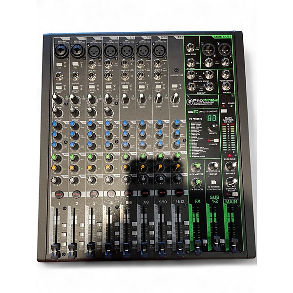 Used Mackie PRO FX 12V3 Unpowered Mixer