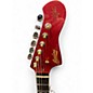 Used Baum Wingman Crimson Red Solid Body Electric Guitar