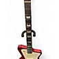 Used Baum Wingman Crimson Red Solid Body Electric Guitar