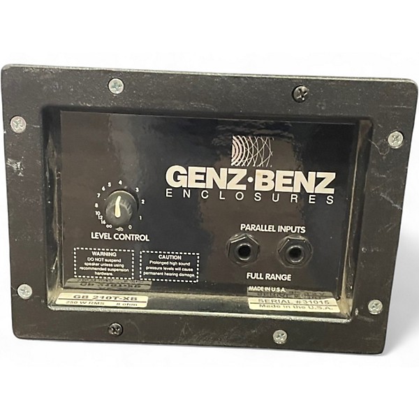 Used Genz Benz GB210T XB Bass Cabinet