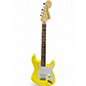 Used Fender Tom Delonge Signature Stratocaster Graffiti Yellow Solid Body Electric Guitar thumbnail