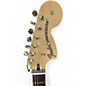 Used Fender Tom Delonge Signature Stratocaster Graffiti Yellow Solid Body Electric Guitar