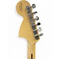 Used Fender Tom Delonge Signature Stratocaster Graffiti Yellow Solid Body Electric Guitar