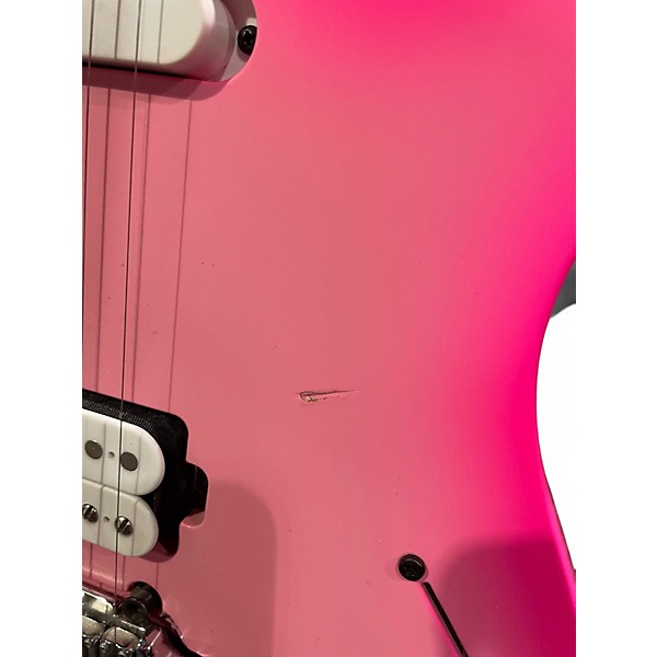 Used Kiesel Aries 6 Pink Burst Solid Body Electric Guitar
