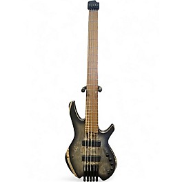 Used Cort Space 5 Star Dust Black Electric Bass Guitar