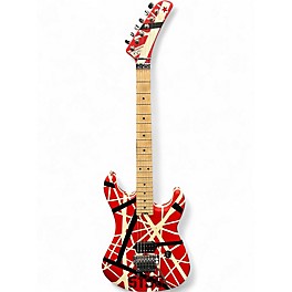 Used EVH Striped Series 5150 Striped Solid Body Electric Guitar