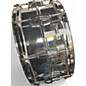 Used Ludwig 14in Supraphonic Chrome Over Brass Snare Drum Chrome Drum