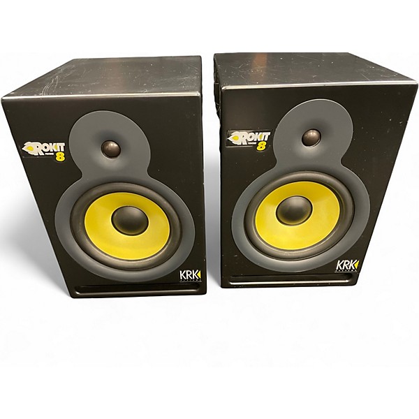 Used KRK ROKIT 8 G1 PAIR Powered Monitor