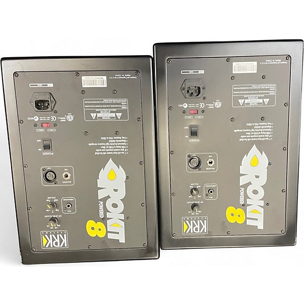 Used KRK ROKIT 8 G1 PAIR Powered Monitor
