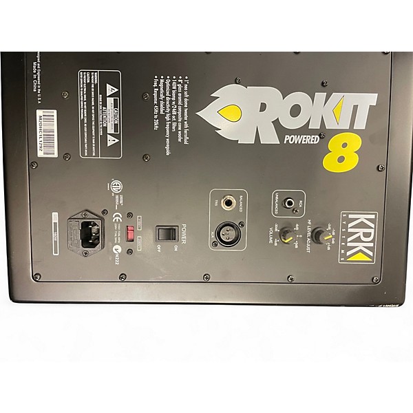 Used KRK ROKIT 8 G1 PAIR Powered Monitor
