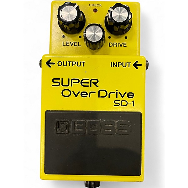 Used BOSS SD1 Super Overdrive Effect Pedal