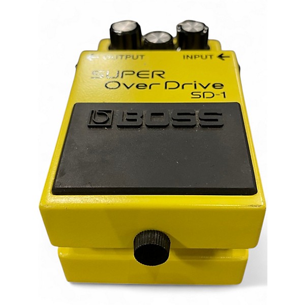 Used BOSS SD1 Super Overdrive Effect Pedal