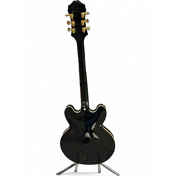 Used Epiphone Sheraton II Black Hollow Body Electric Guitar