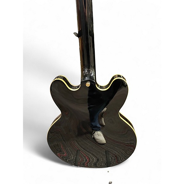 Used Epiphone Sheraton II Black Hollow Body Electric Guitar