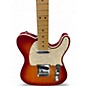 Used Fender American Deluxe Telecaster Aged Cherry Burst Solid Body Electric Guitar