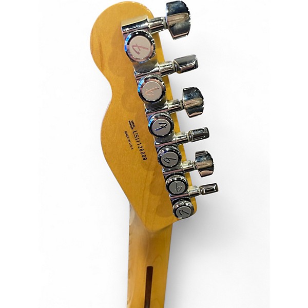 Used Fender American Deluxe Telecaster Aged Cherry Burst Solid Body Electric Guitar
