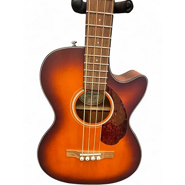 Used Fender CB60SCE 3 Color Sunburst Acoustic Bass Guitar