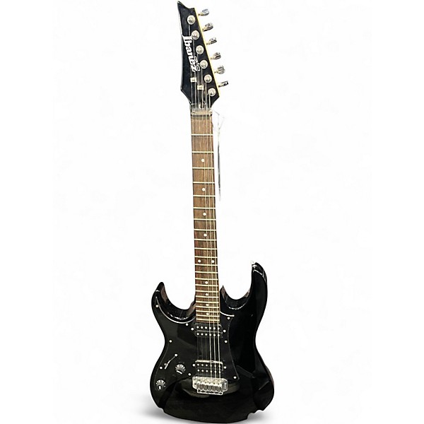 Used Ibanez Gio Ax Left Handed Black Electric Guitar