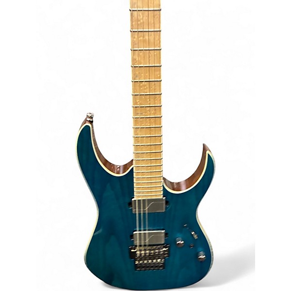 Used Ibanez RG5120M-FCN PRESTIGE FROZEN OCEAN Solid Body Electric Guitar