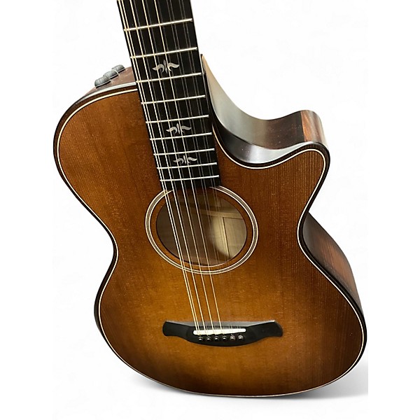Used Taylor BUILDERS EDITION 652CE V CLASS Honey Burst 12 String Acoustic Electric Guitar