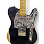 Used Fender Brad Paisley Road Worn Telecaster black sparkle Solid Body Electric Guitar