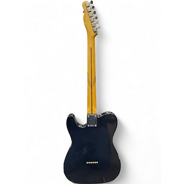 Used Fender Brad Paisley Road Worn Telecaster black sparkle Solid Body Electric Guitar