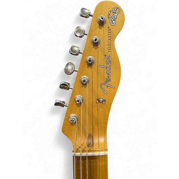 Used Fender Brad Paisley Road Worn Telecaster black sparkle Solid Body Electric Guitar