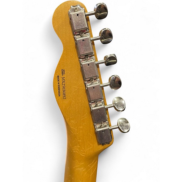Used Fender Brad Paisley Road Worn Telecaster black sparkle Solid Body Electric Guitar