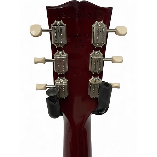 Used Gibson Les Paul Junior Double Cutaway Cherry Solid Body Electric Guitar
