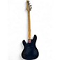 Used Ibanez TR BASS BLUE Electric Bass Guitar