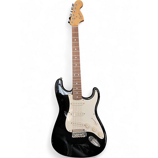 Used Squier Affinity Stratocaster black Solid Body Electric Guitar