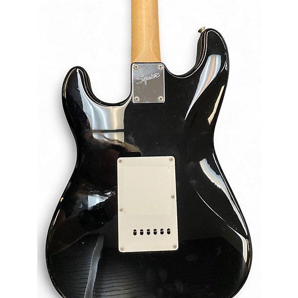 Used Squier Affinity Stratocaster black Solid Body Electric Guitar