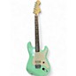Used Squier Tom Delonge Signature Stratocaster Surf Green Solid Body Electric Guitar thumbnail