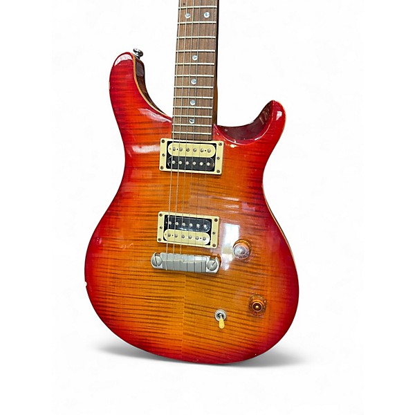 Used PRS SE Custom 22 2 Color Sunburst Solid Body Electric Guitar