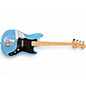 Used Squier Sonic Bronco California Blue Electric Bass Guitar thumbnail