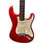 Used Fender American Deluxe Stratocaster Chrome Red Solid Body Electric Guitar