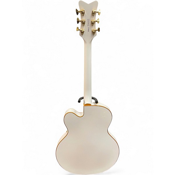 Used Gretsch Guitars Synchromatic Falcon Snowcrest White Hollow Body Electric Guitar