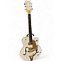 Used Gretsch Guitars Synchromatic Falcon Snowcrest White Hollow Body Electric Guitar