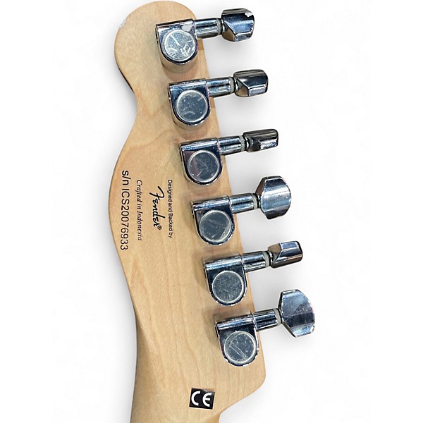 Used Squier Bullet Telecaster Lake Placid Blue Solid Body Electric Guitar