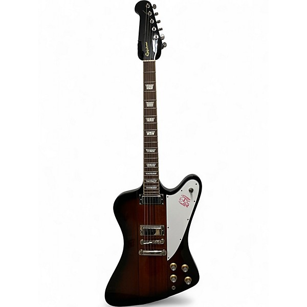 Used Epiphone Firebird Studio 2 Tone Sunburst Solid Body Electric Guitar