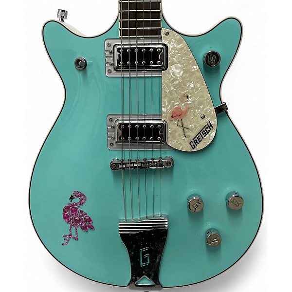 Used Gretsch Guitars G5237 Seafoam Solid Body Electric Guitar